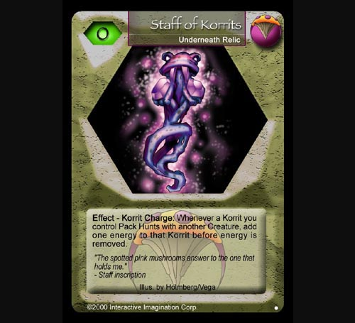 Staff of Korrits - Foil